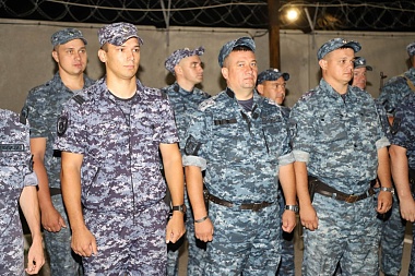 В Рязань после 6 месяцев службы на Кавказе вернулся отряд полиции