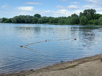 В Рязани проинспектировали пляж на Борковском карьере