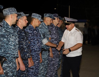 Рязанские полицейские вернулись из командировки на Северный Кавказ 