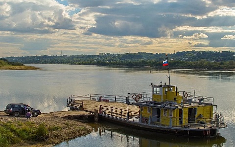 Паром в Елатьме меняет расписание