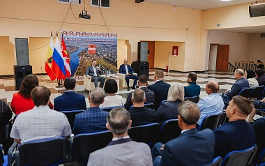 Губернатор Рязанской области пообщался с жителями Шиловского района