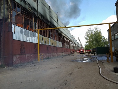 Пожар на Комбайновом заводе локализован