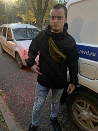 В центре Рязани поймали рязанца с закладкой