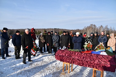 В Спасском районе простились с погибшим в СВО 37-летний Елшановым