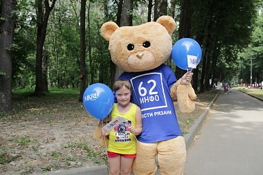 Фото с площадки 62ИНФО на Дне города в ЦПКиО