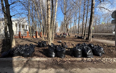 В Рязани прошёл первый городской субботник