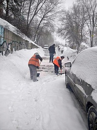 Рязанская администрация отчиталась об уборке снега в выходные