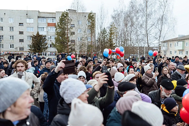 В Скопине открыли сквер имени Третьяка