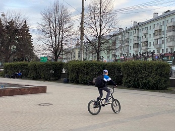 В Рязани начался сезон велосипедов и самокатов