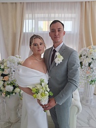 Огненные пары августа: Рязанский ЗАГС показал фото свадеб 