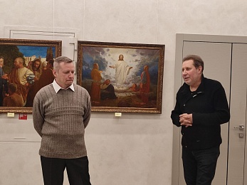 В рязанском Прио-Внешторгбанке открылась выставка «Отче наш...»