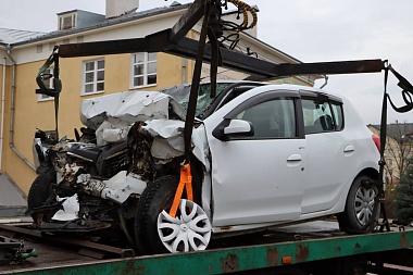 В Рязани почтили память погибших в ДТП митингом