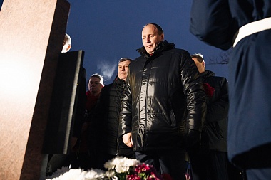 В Рязани прошёл торжественный митинг в честь Дня Героев Отечества