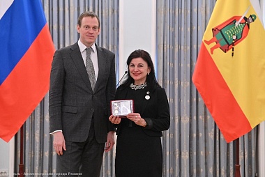 В Рязани волонтёров наградили губернаторскими знаками