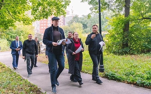 Павел Малков: Обсудили развитие Мемориального парка героев Отечественной войны 1812 года