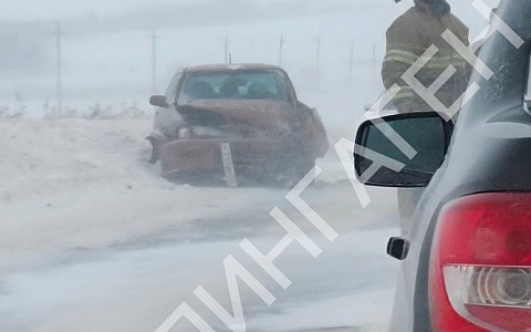 На трассе под Скопином случилось серьезное ДТП