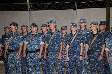 Сводный отряд рязанской полиции вернулся из командировки на Северный Кавказ 