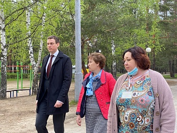 Павел Малков посетил детский лагерь для одарённых детей «Гелиос»