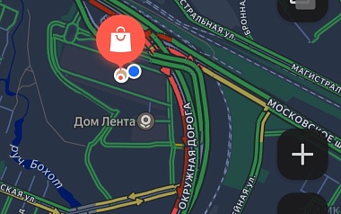 Водители в Рязани встали в глухой пробке на окружной дороге