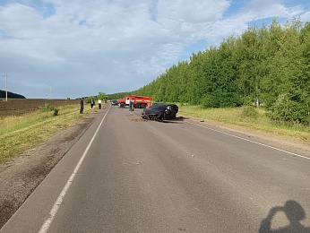 В Сапожковском районе в автокатастрофе скончался 27-летний мужчина