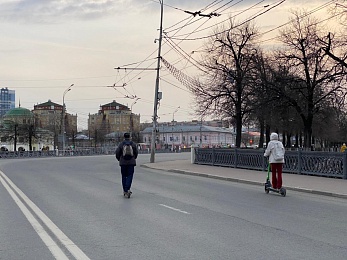 В Рязани начался сезон велосипедов и самокатов