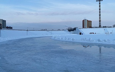 Каток спортивной школы «ЦСК» готовят к открытию