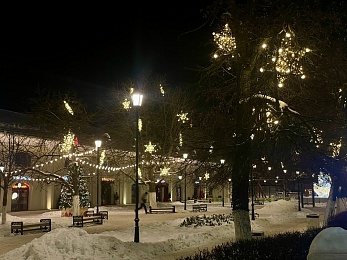 Новогодняя столица: фото самых красивых мест зимней Рязани