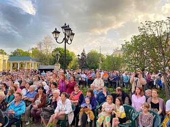 Фоторепортаж: рязанцы отметили День славянской письменности