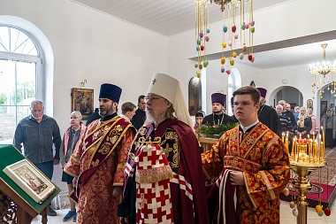 Митрополит Марк освятил обновленный храм Серафима Саровского под Рязанью