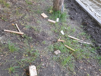 На рязанском Лыбедском бульваре продолжаются работы по благоустройству