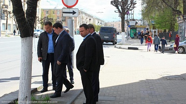 Замглавы мэрии Рязани Ясинский провёл объезд города в преддверии Дня Победы 