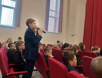 В шацкой школе прошла встреча с участником СВО Николаем Гринько