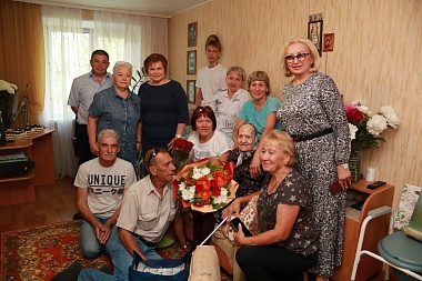 В Рязани ветеран Великой Отечественной войны Евдокия Воробьева отметила 100-летие 