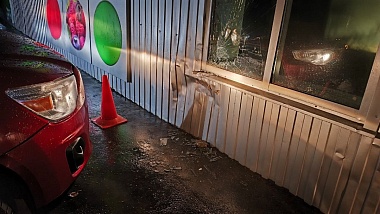 Женщина за рулем протаранила "Пятерочку" в Рязанской области