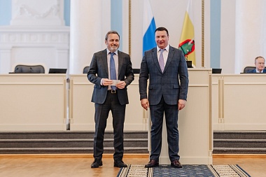 Семь депутатов Рязанской областной Думы получили золотые знаки отличия ГТО