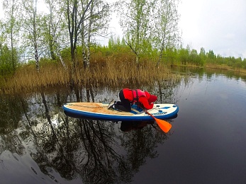 Встань и греби. Первопроходец сапсёрфинга в Рязани — о путешествиях, приключениях и красоте родной природы