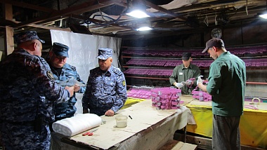 Колония № 5 в Рязанской области за год увеличила производство на 70%