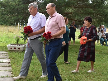 В Ермишинском районе увековечили память погибшего на СВО земляка
