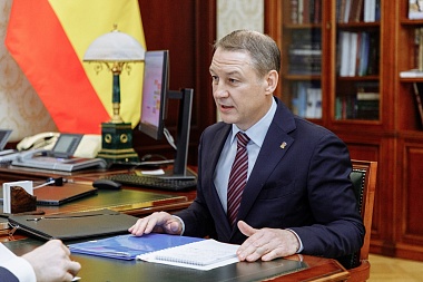 В Рязани прошла рабочая встреча врио губернатора Малкова и председателя облдумы Фомина