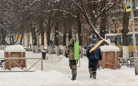 В Рязани управляющую компанию оштрафовали за неубранный во дворе снег