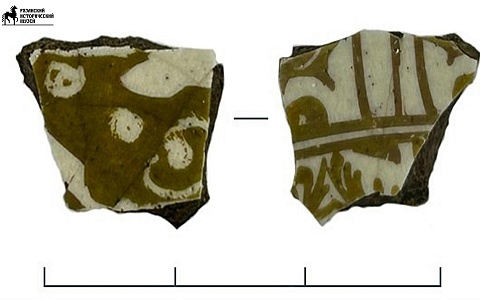 Найденная в Рязанском кремле керамика XII века подтвердила торговлю с Ираном