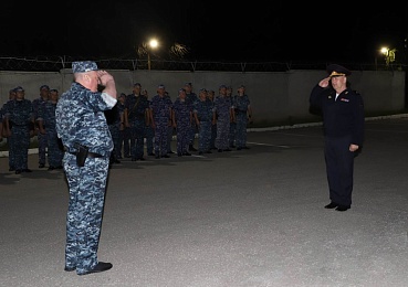 В Рязань после 6 месяцев службы на Кавказе вернулся отряд полиции