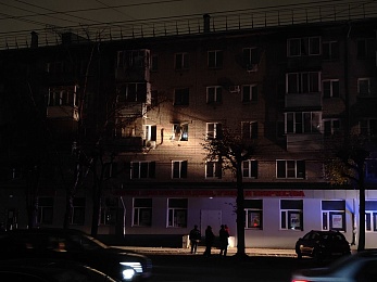 В Рязани загорелась жилая квартира в Горроще 