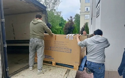 В Рязани в кардиодиспансер привезли аппарат для гемодиализа