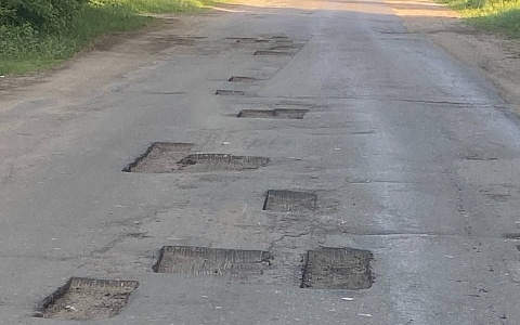Жители Скопинского района возмутились затянувшимся ремонтом трассы