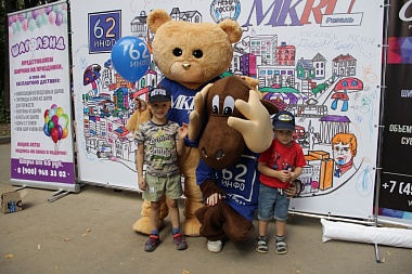 Фото с площадки 62ИНФО на Дне города в ЦПКиО