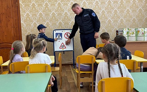 Рязанская Госавтоинспекция организовала занятие в детском саду в Шацке Рязанская Госавтоинспекция организовала занятие в детском саду в Шацке