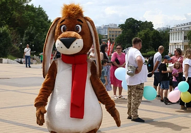 В Рязани флешмоб «Цирк — это мы» 1 июня объединил 150 человек