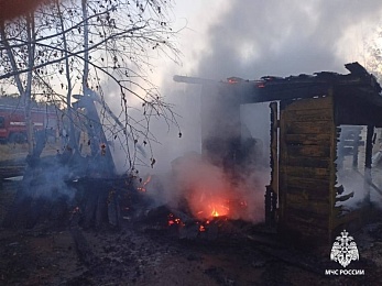 В Рязанской области с начала октября уже сгорели две дачи