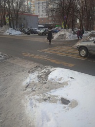 В Рязани водитель «Опеля Зафира» сбил девушку на нерегулируемом пешеходном переходе